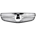 thumbnail image 2 of DIBON AUTO Diamond Front Grille for Mercedes Benz W204 C Class Grill C250 C300 C350 2008-2014, 2 of 5
