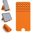 thumbnail image 2 of CozeLy Flexible Phone Holder Silicone Phone Stand with Suction Cups Foldable Cell Phone Stand for Bed Travel Deformable Lazy Holder for Tablet Laptop, 2 of 7
