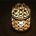 thumbnail image 4 of Haliyee Decorative Candle Lanterns,Metal Hollow Out Decorative Birdcage Candle Holder,Hanging Lantern Tealight, Vintage Centerpieces for Wedding & Party, 4 of 4