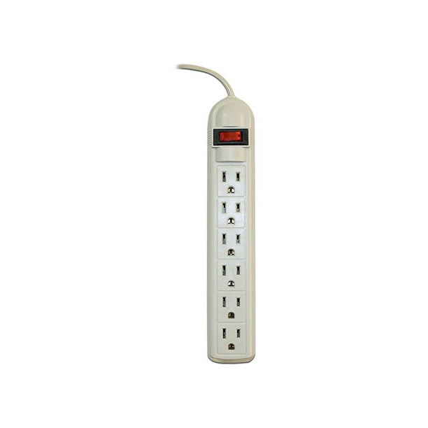 Supresor de Picos Smartbitt SBSS-180J6 6 Contactos 120 VCA 15 A