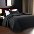 thumbnail image 3 of IR Imperial Rooms 2 Piece Microfiber Quilt Reversible Kids Bedding Soft 1 Bedspread & 1 Pillow Shams Black Twin, 3 of 12