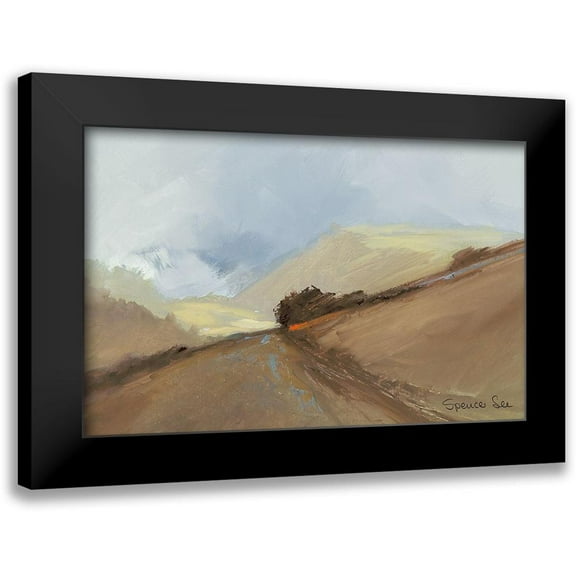 Lee, Spencer 14x10 Black Modern Framed Museum Art Print Titled - HEAVEN AND EARTH II