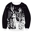 thumbnail image 1 of Sudaderas de Navidad para hombres, chándal de gran tamaño, sudaderas con gráfico de árbol de Navidad, jerséis, ropa de calle de Hip Hop, ropa masculina, 1 of 4