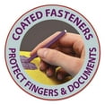 thumbnail image 2 of Smead 14939 Colored Pressboard Fastener Folders, Letter, 1/3 Cut, Yellow, 25/Box, 2 of 6
