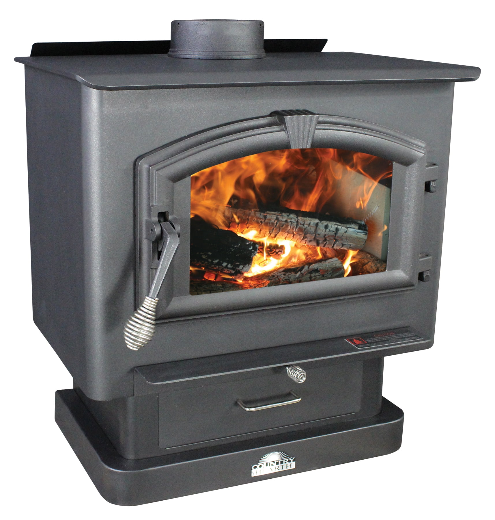 US Stove 2,000 Sq. Ft Medium EPA-Certified Wood Stove by United States Stove Company