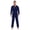 Navy Blue, variant on CHICTRY Men's Long Sleeve Zipper Coveralls Lightweight Mechanics Jumpsuits Workwear Work Overalls Khaki 3XL