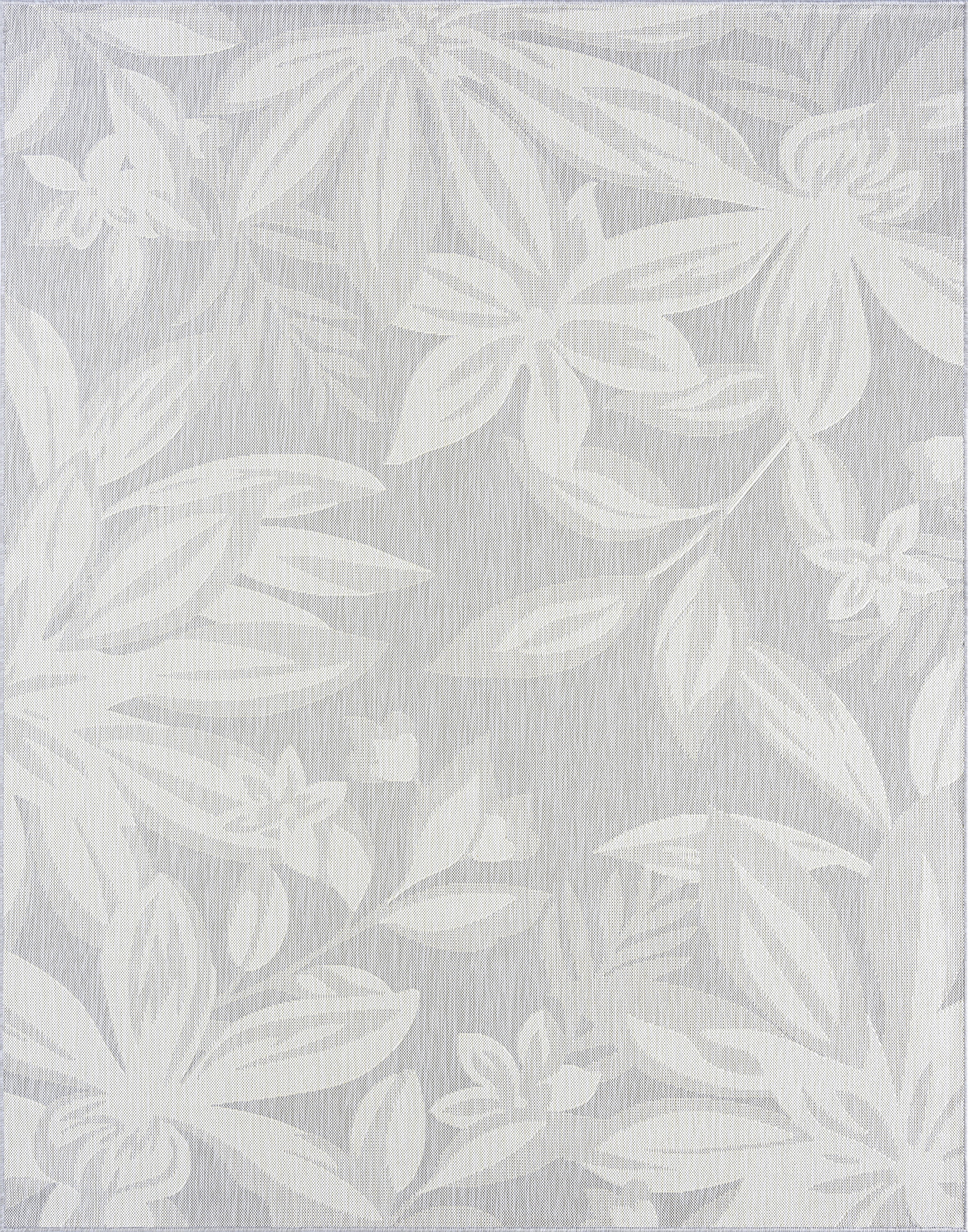 5x8 Water Resistant, Indoor Outdoor Rugs for Patios, Front Door Entry, Entryway, Deck, Porch, Balcony | Outside Area Rug for Patio | Gray, Floral | Size: 5'3'' x 7'3''