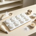 thumbnail image 6 of TINGXIN Flat Round Silicone Multi-Cavity Baking Mold - DIY Dessert Making Tool for Filling Creation, Flexible, Easy Demolding, WH2, 6 of 6