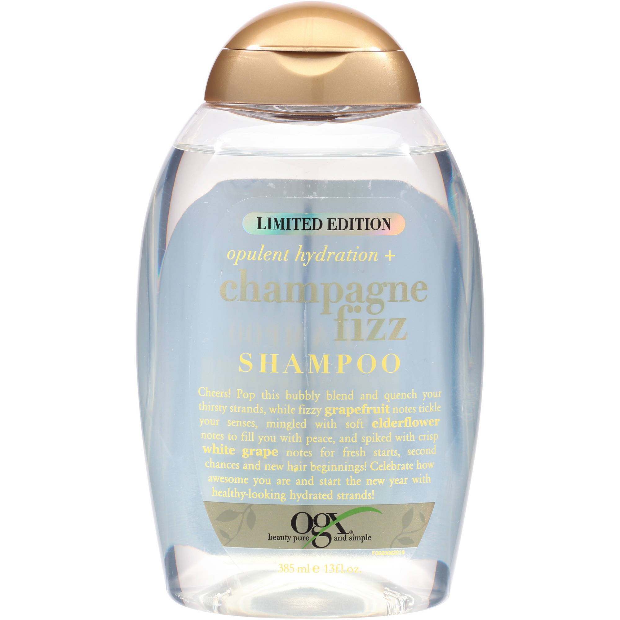 OGX Opulent Hydration Champagne Fizz Shampoo, 13 Oz 