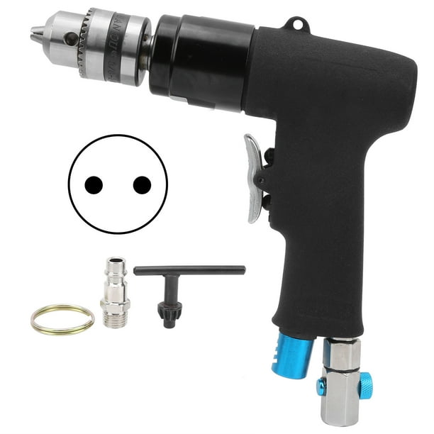 Gupbes Reversible Pneumatic Drill Type Air Drilling Machine YC 1081 10mm 1.0 10mm 1500rpm With CW CCW Switch For Drilling Tapping Furniture Machine