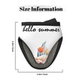 thumbnail image 3 of Vsdgher Summer Gnome Non-Slip Mini Oven Mitt Set, Short Oven Mitts for Baking Grilling Barbecue Microwave, 5.9"x5.9"in, 3 of 7