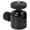 Black, variant on Round Head with Quick Release Professional Metal 360 Rotating Panoramic Round Head for Tripod Monopod DSLR Camera