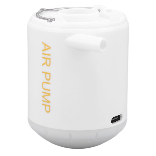 Vobor Bomba De Aire, Potente Inflado Y Desinflado Batería Recargable Mini Bomba De Colchón De Aire Portátil Versátil para Acampar Senderismo