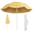 thumbnail image 3 of vidaXL Beach Parasol Patio Sunshade Outdoor Garden Umbrella Natural Hawaii Style, 3 of 16