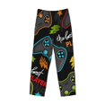 thumbnail image 4 of Daiia Play Game3 Men's Sleep Pant with Pockets and Drawstring,Pajama Pants-Medium, 4 of 9