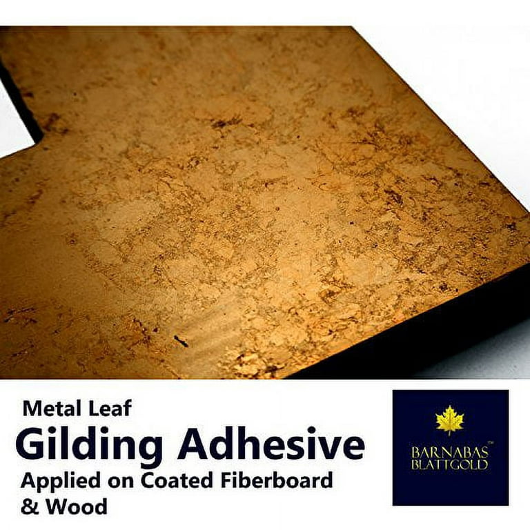 New Gold Leaf Adhesive,Gilding Adhesive Set, Metal Leaf Glue And