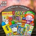 thumbnail image 4 of Fun Flavors Box Blue Easter Basket Fillers Candy Chocolates Snacks Gift Box, 4 of 8