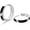 C-Black Tone-White Gold, variant on Leander Hoop Earrings Men, Sterling Silver, Birthday Summer Gift for Men, 14K/White Gold Plating, Hypoallergenic, Curved Face Hip Hop Rapper, Jewerly for Women