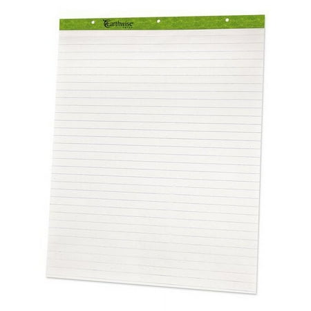 TOPS BUSINESS FORMS Second Nature Easel Pads, 1In Quadrille Rule, 50-Sheet, 3/Carton