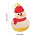 thumbnail image 4 of Jacenvly - Nuevas decoraciones de Halloween para exteriores, muñeco de nieve, campanas, tablero para rascar para gatos, juguete para mascotas, tapete para rascar de Navidad para gatos, decoración del, 4 of 7