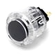 thumbnail image 1 of Inteprter Botón pulsador LED Cool Small Rocker Buttons Multiusos Diseño especial de moda Arcade Press Gaming Game Machine Arcades Videojuegos y accesorios Negro transparente, luz azul 30 mm, 1 of 6