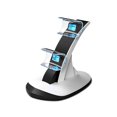 thumbnail image 2 of Cateissary de controlador Dock LED Dual USB para PS5 Estación de soporte de carga Cradle para 5 PS5 Slim Controller Videojuegos y accesorios 1#, 2 of 6
