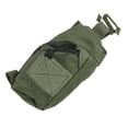 thumbnail image 4 of Clip On Pouch, Backpack Strap Pouch Waterproof Lining Multifunction Sturdy  For Digital Cameras For Cell Phone Black,Khaki,OD Green, 4 of 8