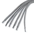 thumbnail image 3 of 3 Pares De Cordonas Cintilla Agujetas Reflejantes Elásticas uxcell Doble Rayas Gris Blanco 150cm, 3 of 4