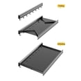thumbnail image 4 of Foldable Clothes Drying Rack, Adjustable Wall Mounted Laundry Drying Rack with Template for Indoor Outdoor Clothes Drying, 16.5x14.9", 4 of 8