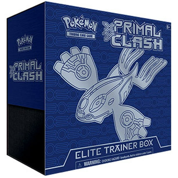 Pokemon Xy Primal Clash Elite Trainer Box Kyogre Walmart Com
