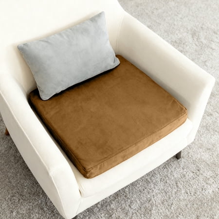Tgbvmt Stretch Sofa Cushion Cover 21.3x25.2In Dining Seat Protector Design Organizer For Stain Resistant Washable Full Cover Elastic Fit Kitchen Wedding Banquet Restaurant Home Dining Decor Covers