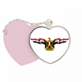 thumbnail image 1 of Emblema Nacional Árabe de Egipto Bolsa de viaje Mirror maquillaje corazón rosa, 1 of 4