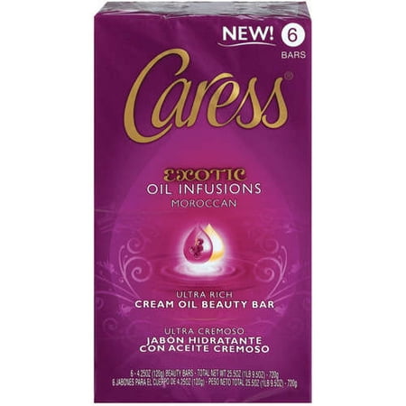 Caress: Exotic Oil Infusions Moroccan 4.25 Oz Cream Oil Body Bar