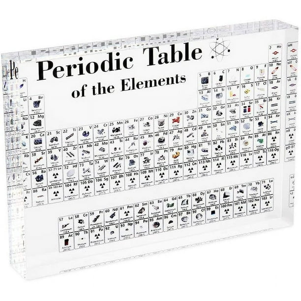  MegaBox Periodic Table Of Elements with 83 Real