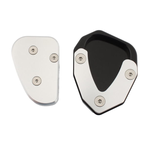 Kit de almohadillas ensanchadas para trípode con soporte lateral de metal con accesorio de modificación de llave para Plateado