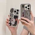 thumbnail image 3 of Placa de circuito creativo para funda de teléfono Apple 15 iPhone13 color plata 14Promax funda rígida 12 tecnología sentido masculino, 3 of 6
