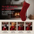 thumbnail image 5 of Unique Bargains Durable Luxurious Cable-Knit Christmas Stocking Red 18", 5 of 5