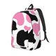 thumbnail image 1 of Disketp Cow Spots Mochila de Lona Estampada, Mochila Escolar de Viaje Ligera para Estudiantes y Portátil-Small, 1 of 5