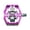 Purple, variant on HT Components X3 Pedals - Dual Sided Clipless with Platform, Aluminum, 9/16", Stealth Black