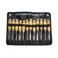 thumbnail image 1 of Labymos 12PCS Woodworking Carving Cutter Set Multi-function Woodworking Carving Cutters Household DIY Practical Woodworking Tool, 1 of 8
