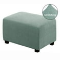 thumbnail image 6 of Ottoman Cover Footstool Slipcover Footrest Stool Sofa Protector , , 83 to 116cm, 6 of 8