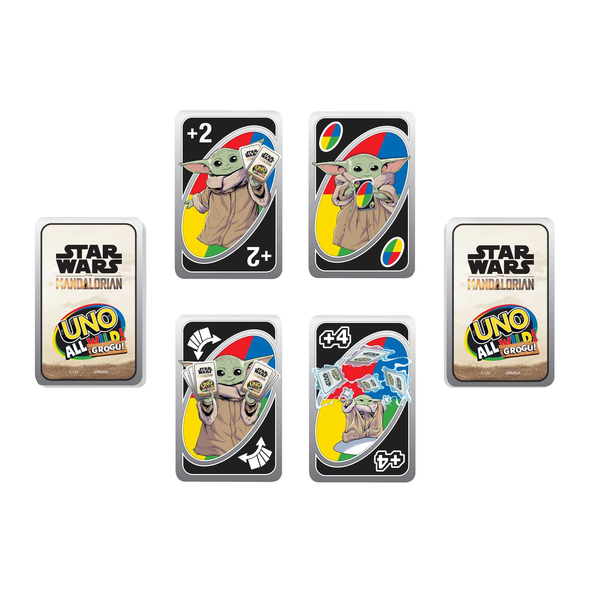 Amazon.com: UNO Star Wars The Mandalorian in Storage Tin