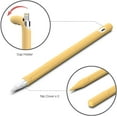 thumbnail image 3 of Étui de Protection en Silicone pour Apple Pencil 1ère Génération, Jaune, 3 of 7