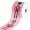 Pink, variant on HOMEFORD ESC05 Christmas Nutcracker Scroll Filigree Wired Ribbon, 2-1/2-inch, 10-yard, Pink
