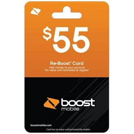 Interactive Commicat Boost $20 Prepaid Card -front End