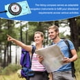 thumbnail image 6 of Uxcell Orienteering Compass, 2 Pack Navigation Hiking Compasses for Map Reading Survival Outdoor Exploring Blue, 6 of 7