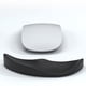 thumbnail image 3 of ROOG Muñeca Rest Silicone Muñeca Pad Movible Mouse Pad Muñeco de escritorio Pad para el ratón, 3 of 6