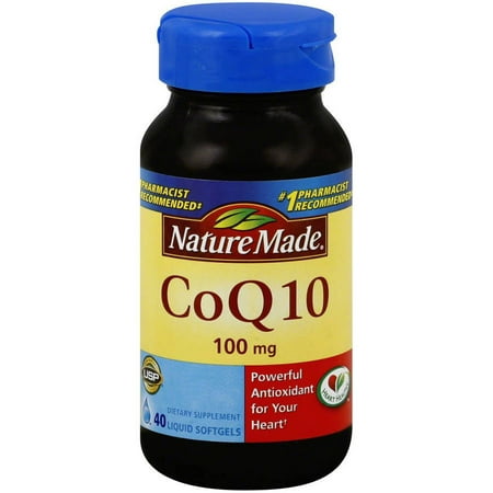 Nature Made CoQ10 100mg, 40 CT (Pack of 3)