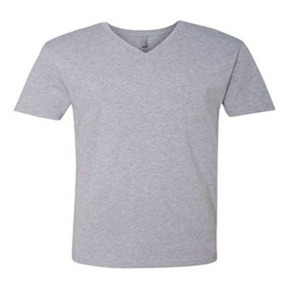 Men's Cotton V - HEATHER GRAY - XL