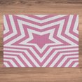thumbnail image 5 of Ambesonne Geometric Jigsaw Puzzle Durable Cardboard, Zigzag Lines and Star, 1000 pcs, Pale Fuchsia White, 5 of 5